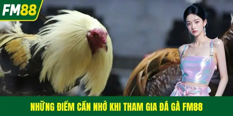 Những điểm cần nhớ khi tham gia đá gà FM88